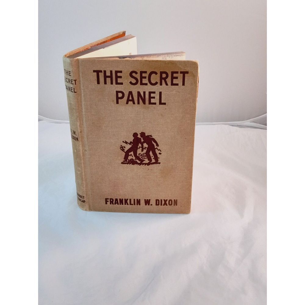 Vintage‎ 1946 The Secret Panel Hardcover Book By Franklin W. Dixon Hardy Boys
